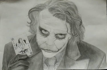 Redraw old Joker drawing