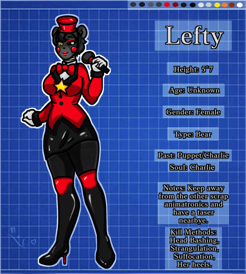 Lefty Reference Lefty REF by DespairEntGuardian87 on DeviantArt