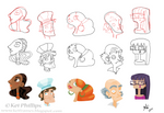 WCD 1 character design by kinkei