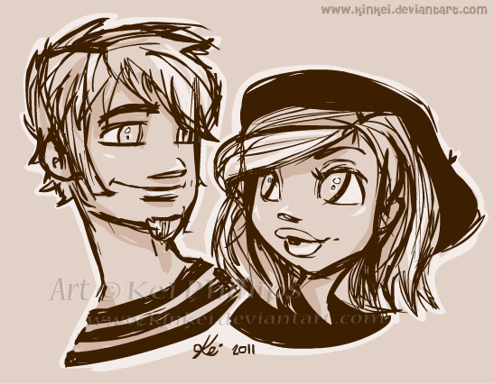 couple sketch...