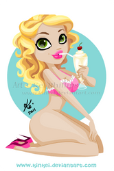 milkshake pin up