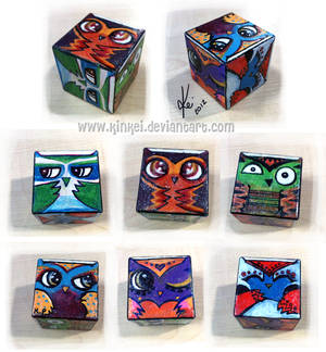 CUBE OF OWLS