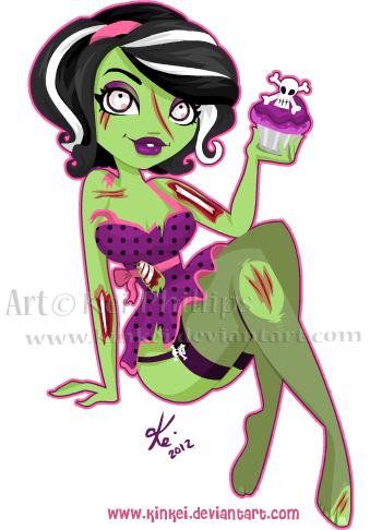 zombie cupcake