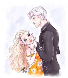 Luna and Draco