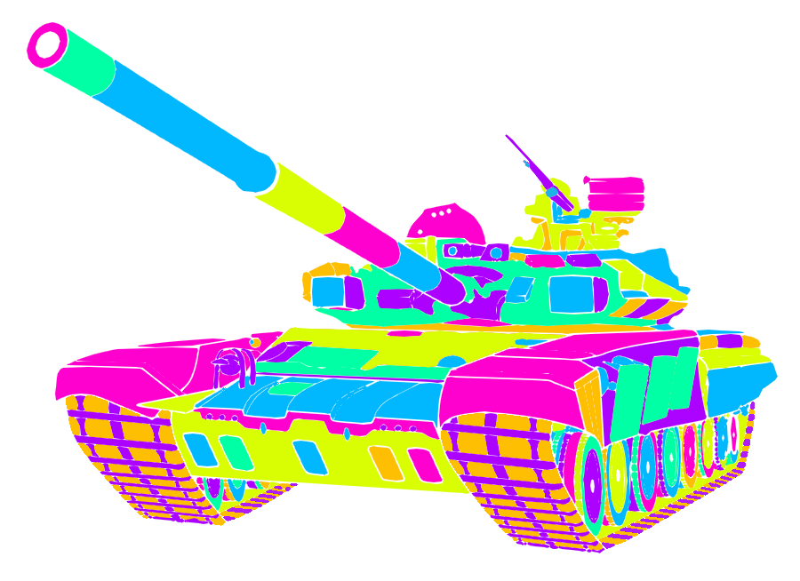 T-90A Colorful