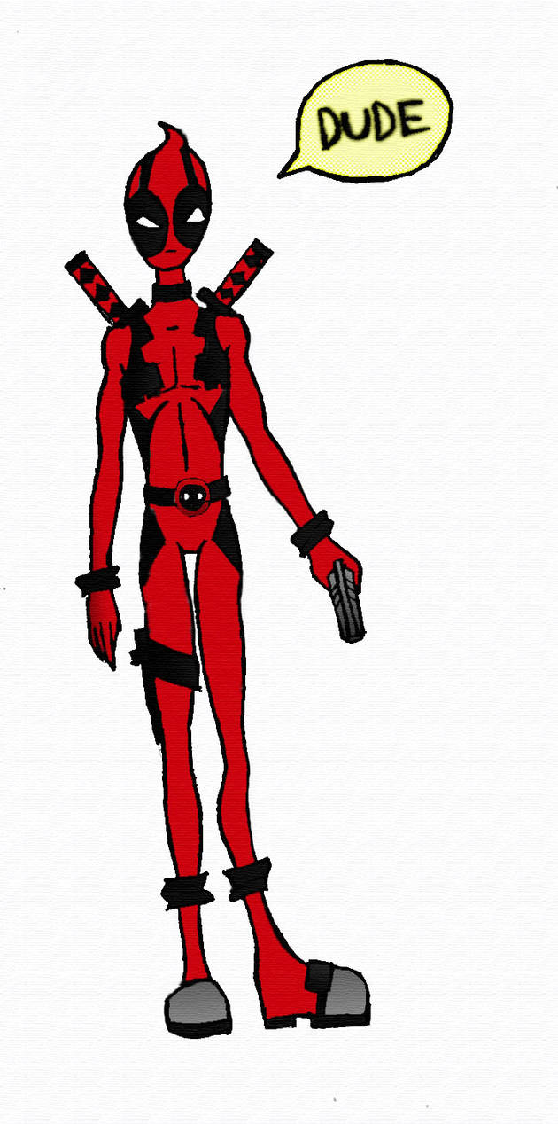 Deadpool Alternate Style by Lina-M13 on DeviantArt