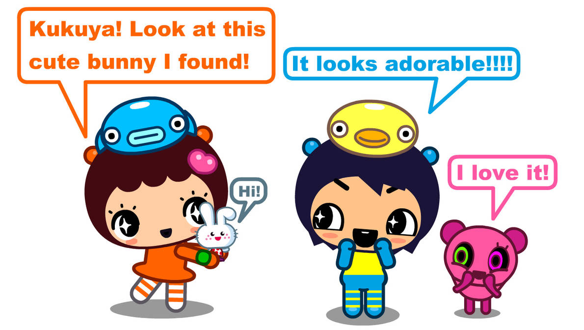 Yaya finds a Moshling! - Kuku and Yaya by StickmanDude2009 on DeviantArt