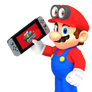 Mario Holding Switch