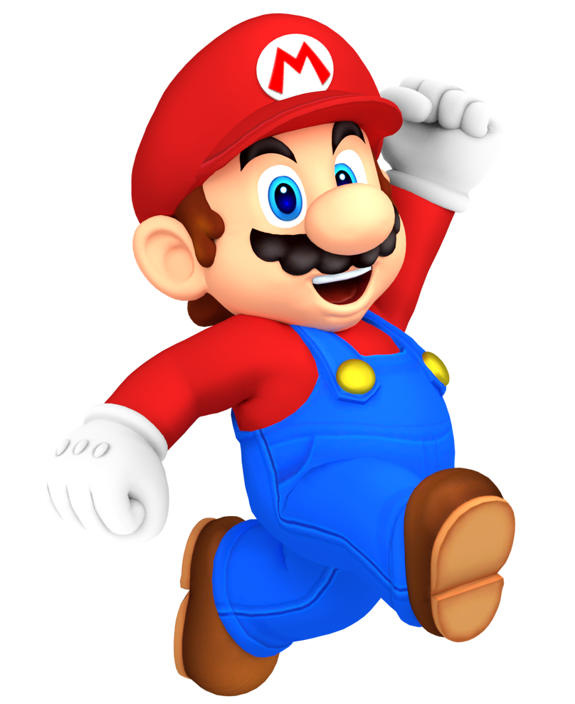 Mario Jumping By Nintega Dario On DeviantArt