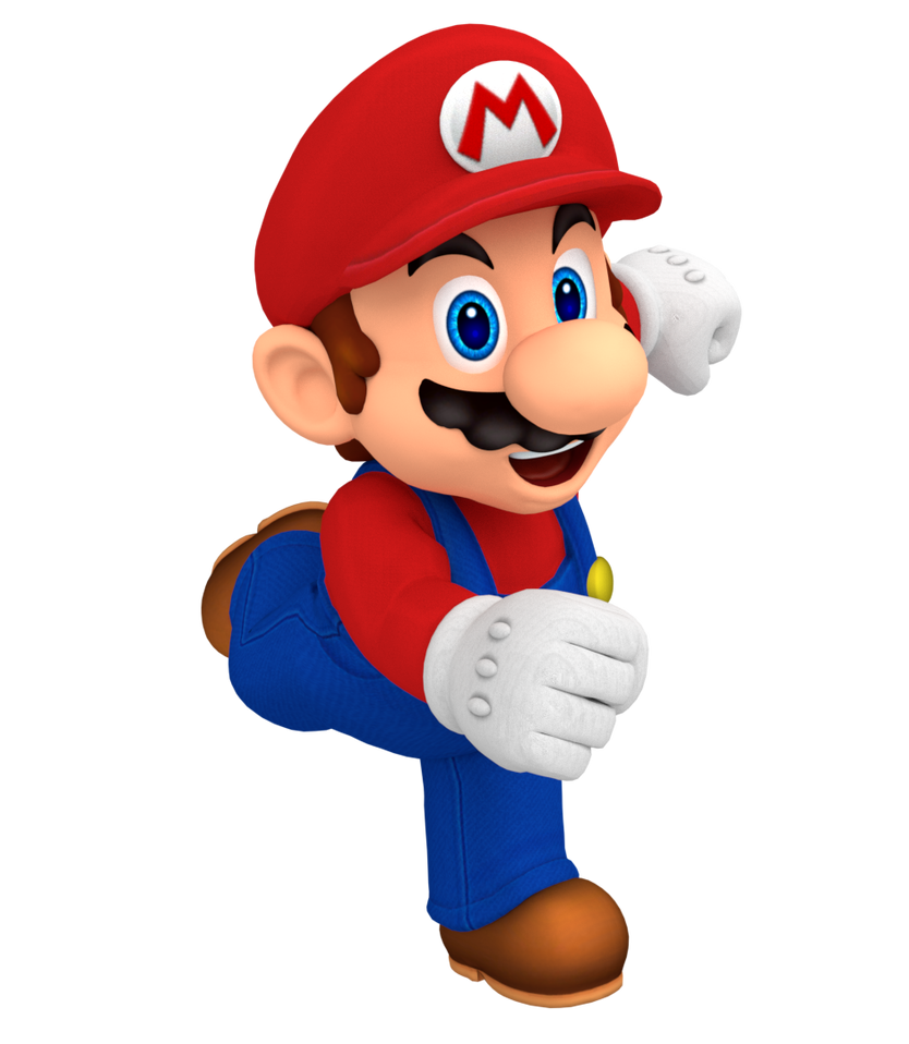 Mario Party DS Cover Pose Render by Nintega-Dario on DeviantArt