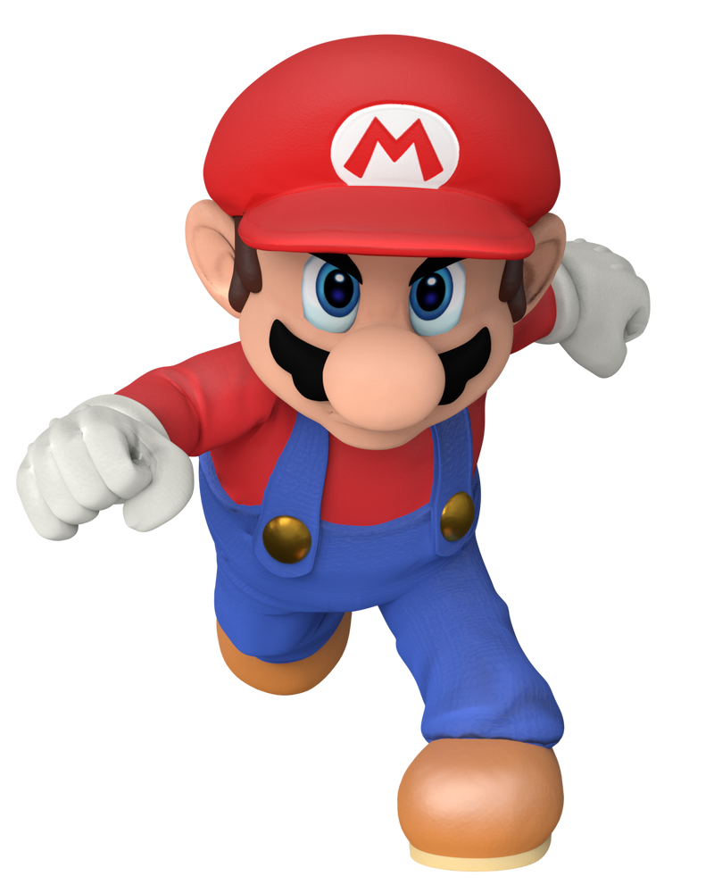 Super Smash Bros. Mario Render by Nintega-Dario on DeviantArt