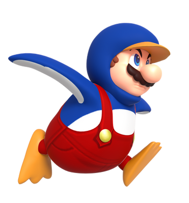 Penguin Mario Render by Nintega-Dario on DeviantArt