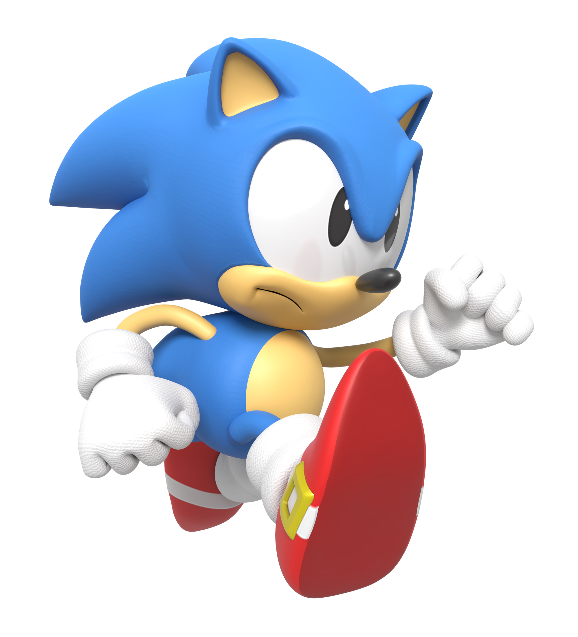 Classic Sonic Running Render by Nintega-Dario on DeviantArt