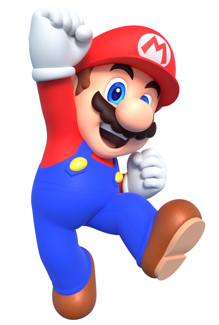 Mario Jump Render (2020) by Nintega-Dario on DeviantArt