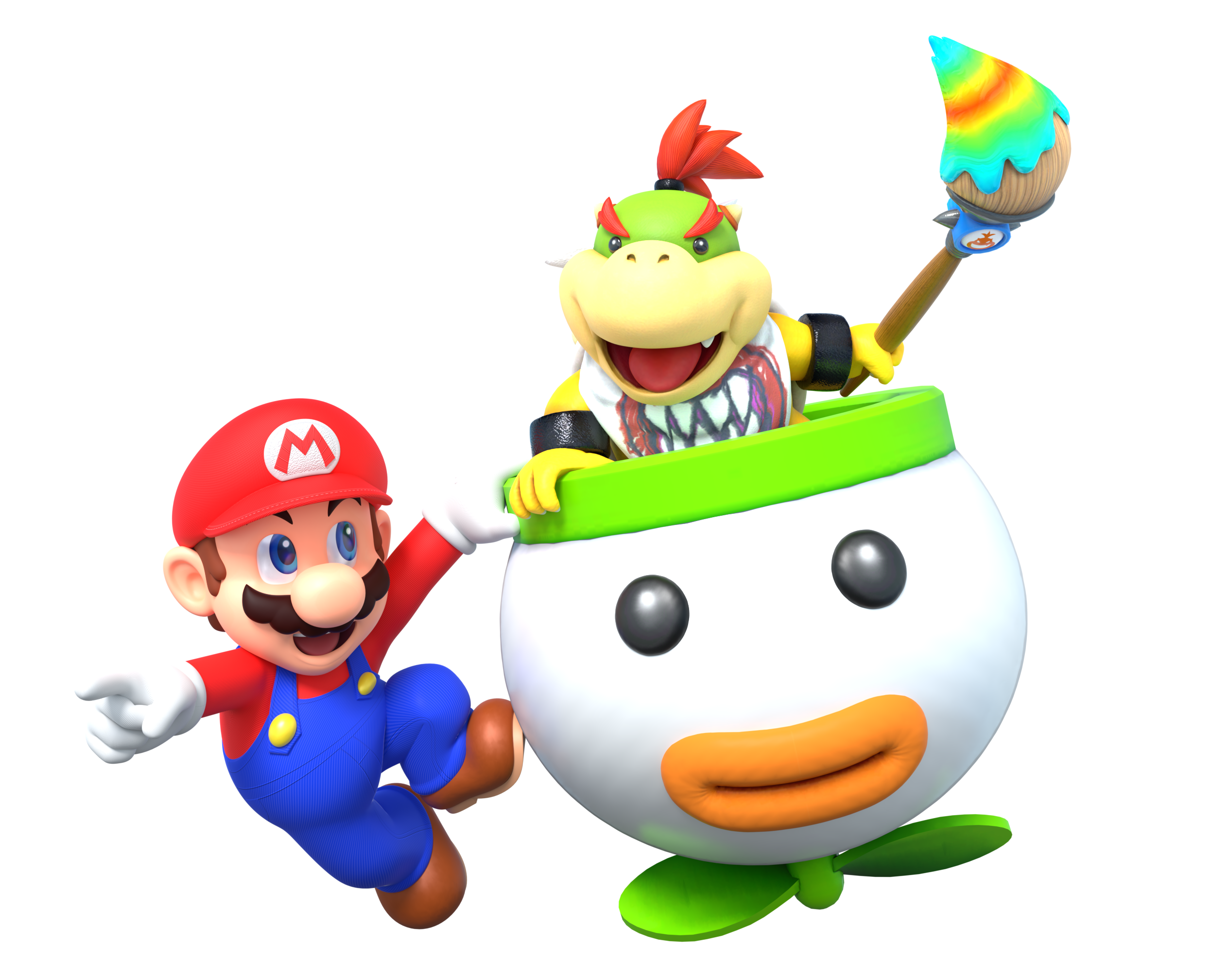 New bowser and bowser jr renders : r/Mario