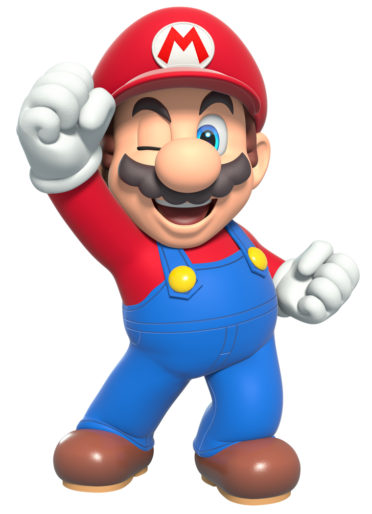 Mario Party Advance Win Pose Render by Nintega-Dario on DeviantArt