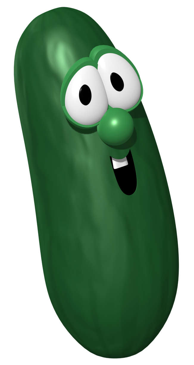 VeggieTales Larry the Cucumber 90s Fan-Render by Nintega-Dario on ...