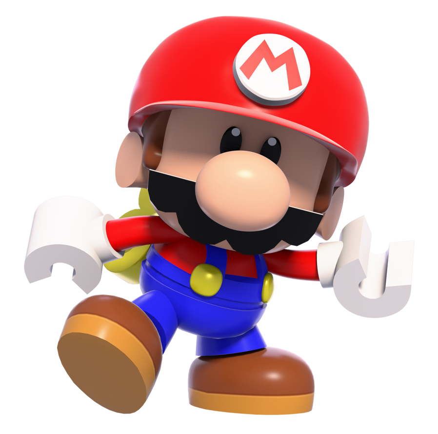 Mini Mario Fan Render (Please Credit if Used) by Nintega-Dario on ...