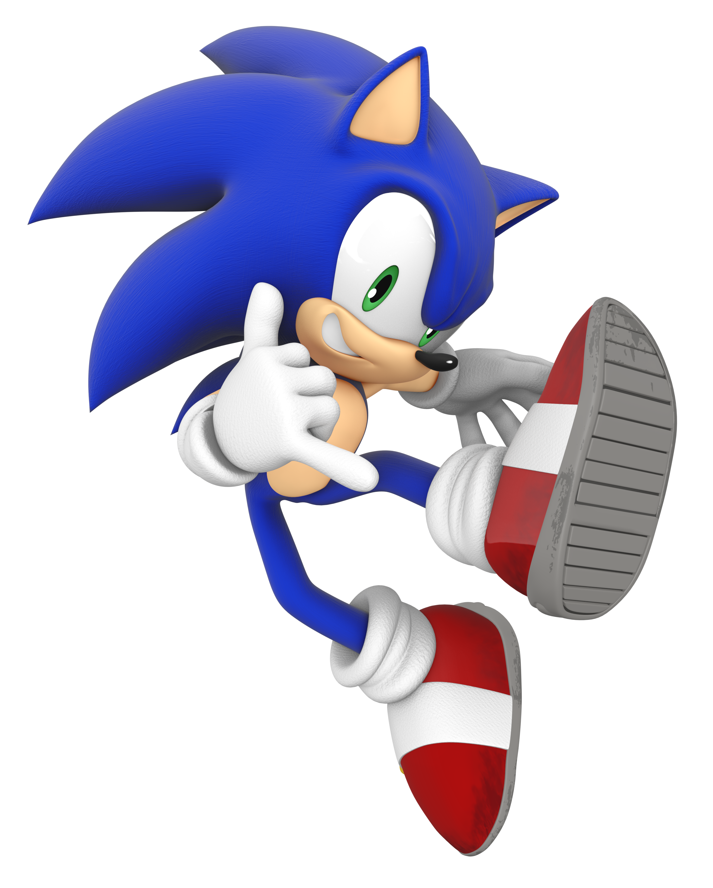 Sonic Rocker Sonic Rock On Pose Fan-Render by Nintega-Dario on DeviantArt