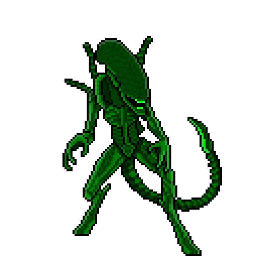 Xenomorph (Acid Blood Alt Color 2) by KidKinobi on DeviantArt