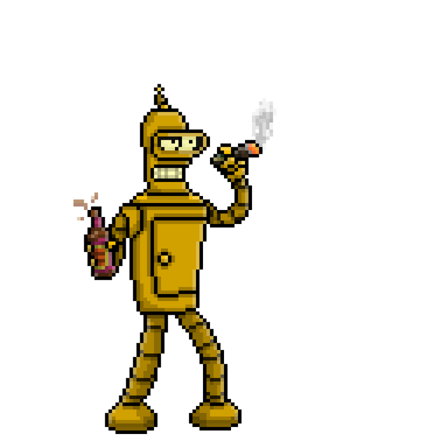 Bender Code Heaven Bender (Golden Alt Color 1) by KidKinobi on DeviantArt