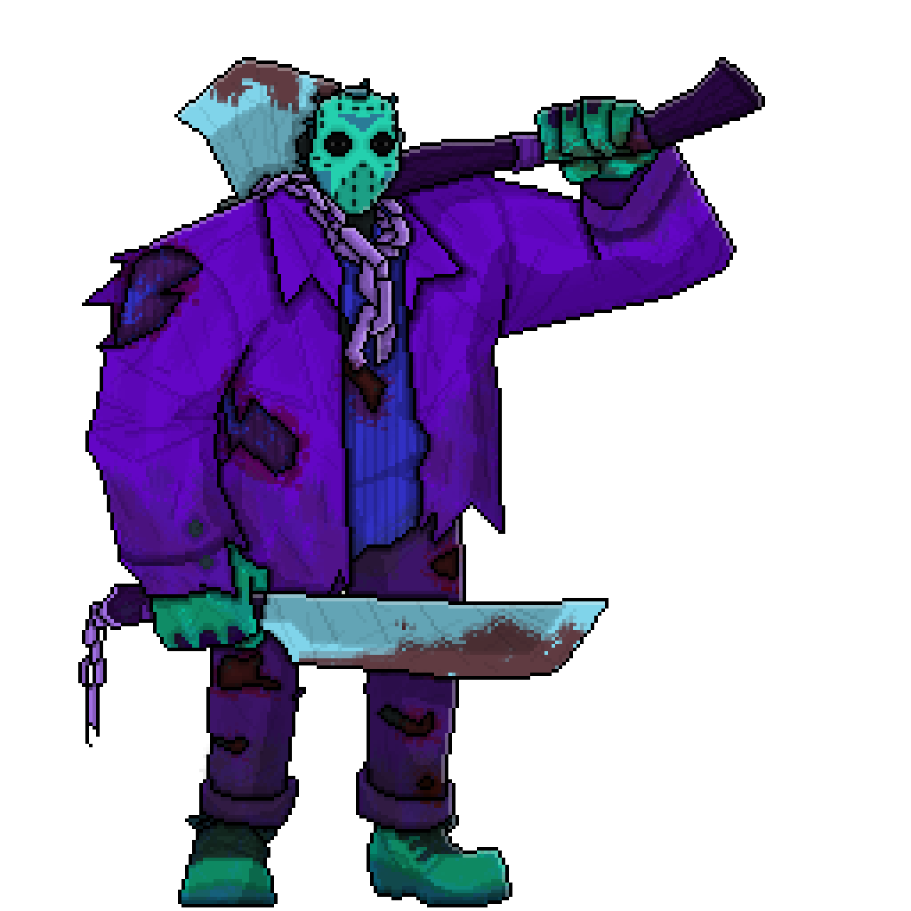 Jason Skin Color Jason Voorhees (Retro Alt Color 1) by KidKinobi on DeviantArt