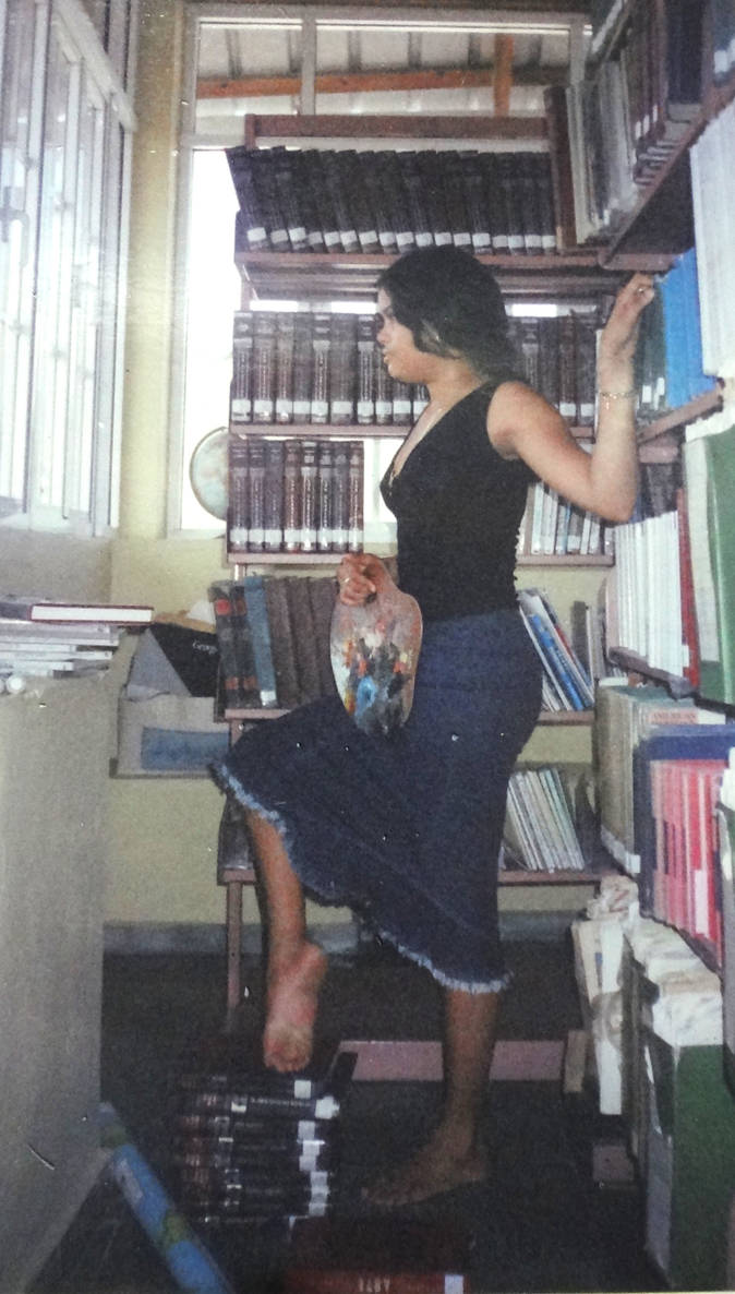 The Barefoot Librarian by LazareLobo on DeviantArt