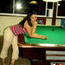 Gypsy Playing Pool