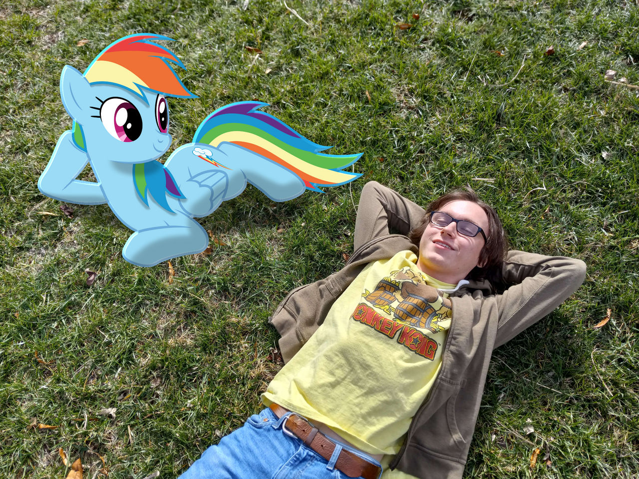 MLP in Real Life - Laying with Rainbow Dash by Jaredthebrony2005 on ...