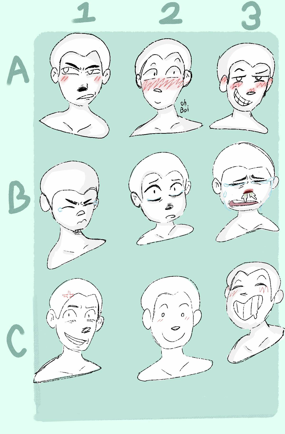 Ych faces by soupdaddy0 on DeviantArt