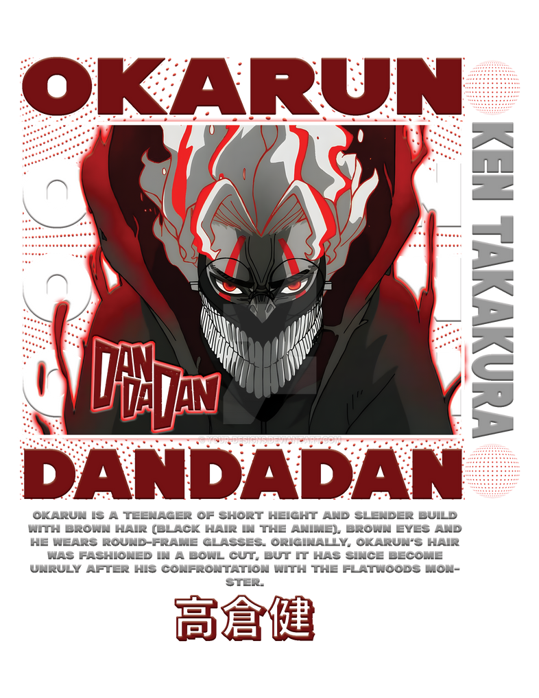 Okarun Design by YOUR-DESIGNS on DeviantArt