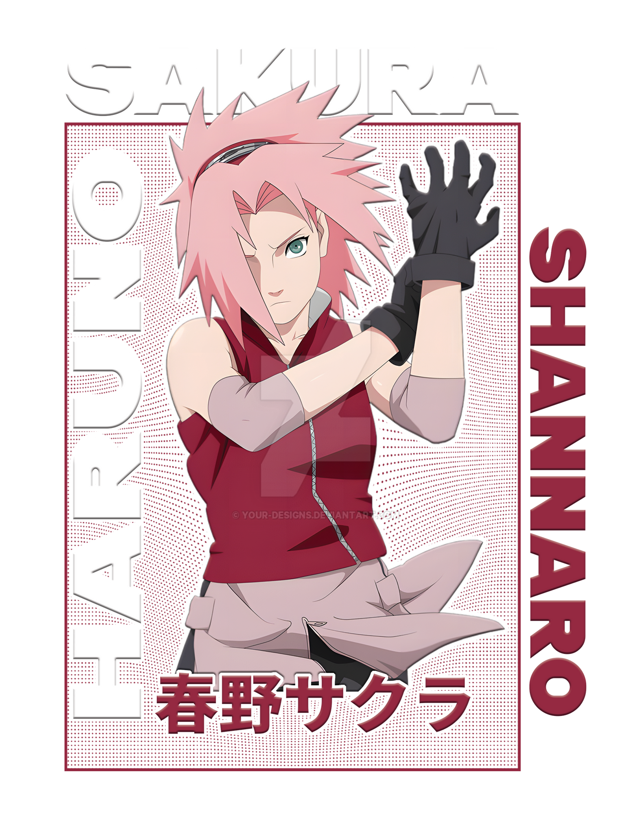 Sakura Haruno Design By YOUR DESIGNS On DeviantArt sakura-haruno-design-by-your-designs-on-deviantart