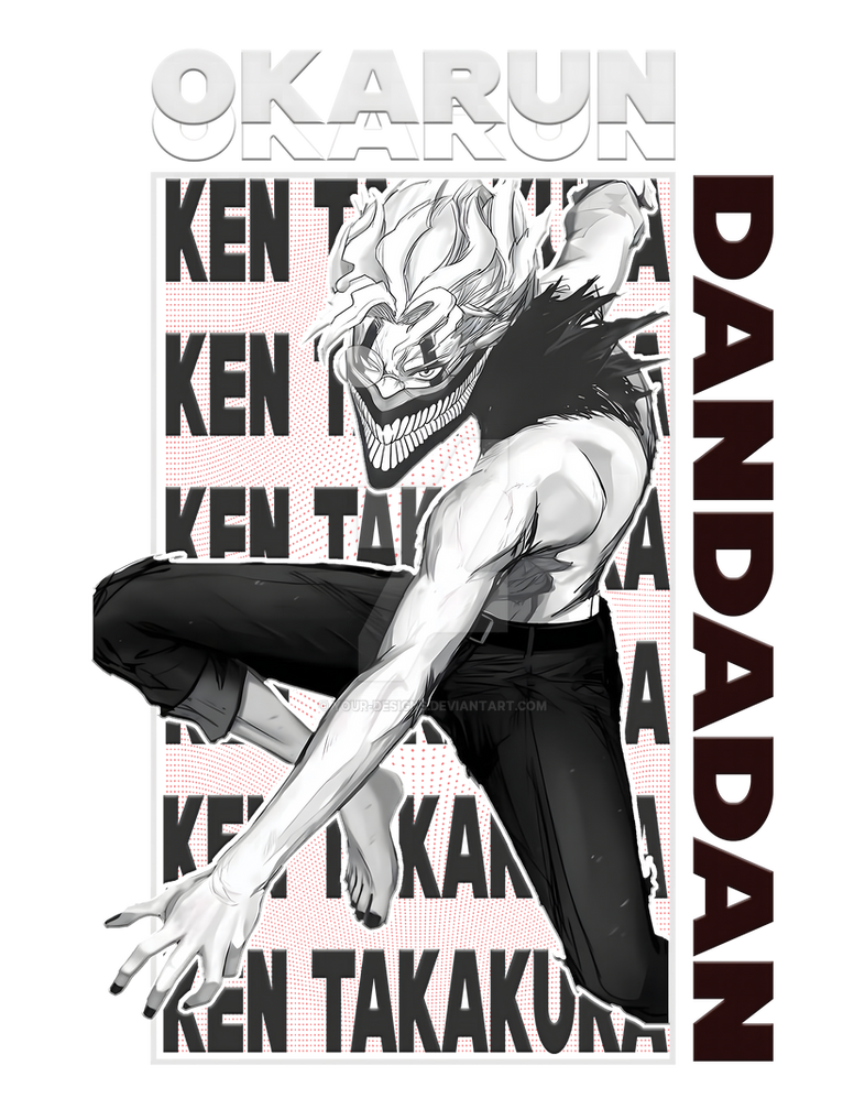 Okarun Dandadan Design by YOUR-DESIGNS on DeviantArt