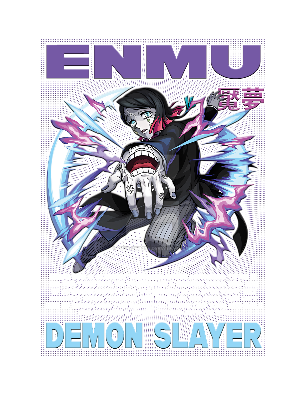 Enmu Card Enmu Design by YOUR-DESIGNS on DeviantArt