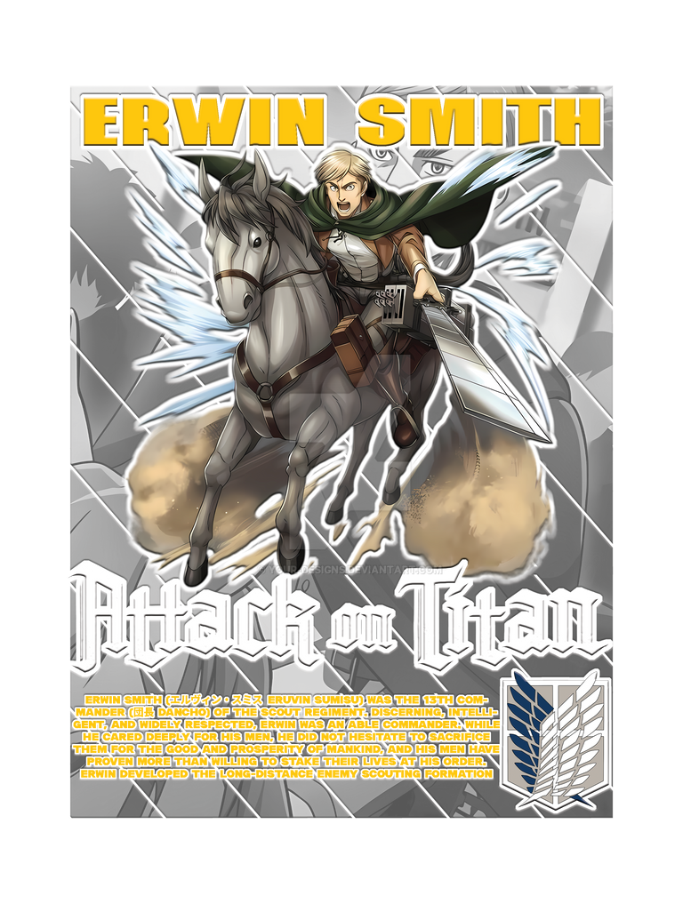 Erwin Smith Design by YOUR-DESIGNS on DeviantArt