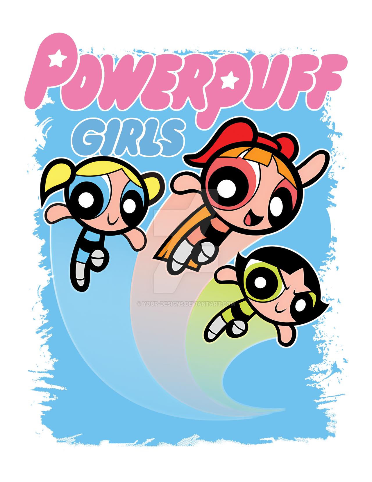Powerpuff Design Powerpuff Girls design by YOUR-DESIGNS on DeviantArt