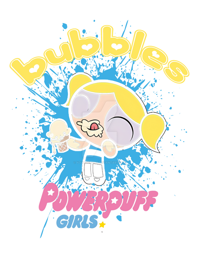 Powerpuff Design Bubbles Powerpuff Girls design by YOUR-DESIGNS on DeviantArt