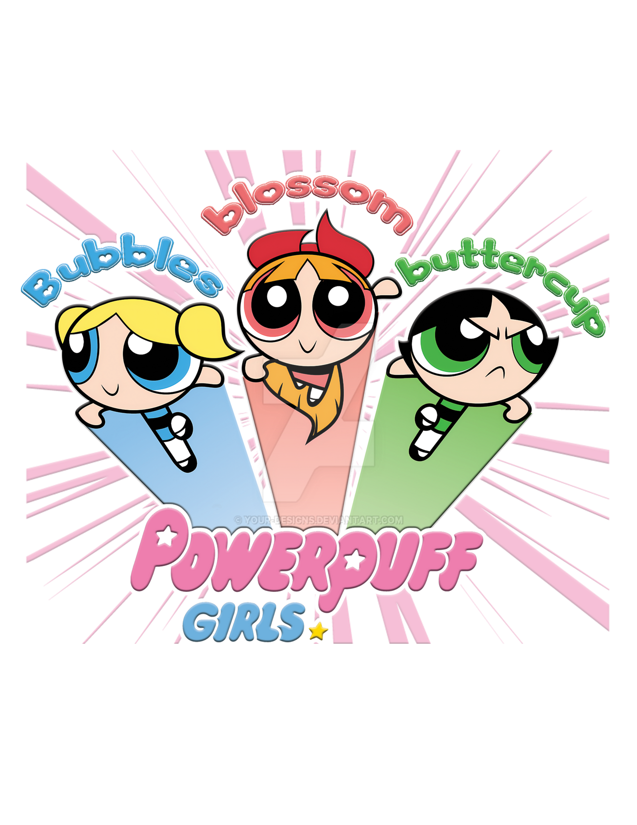 Powerpuff Design Powerpuff Girls design by YOUR-DESIGNS on DeviantArt