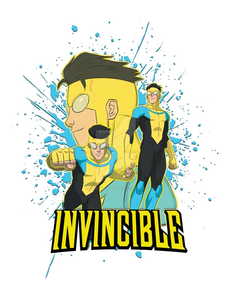 Mark Grayson Invincible design by YOUR-DESIGNS on DeviantArt