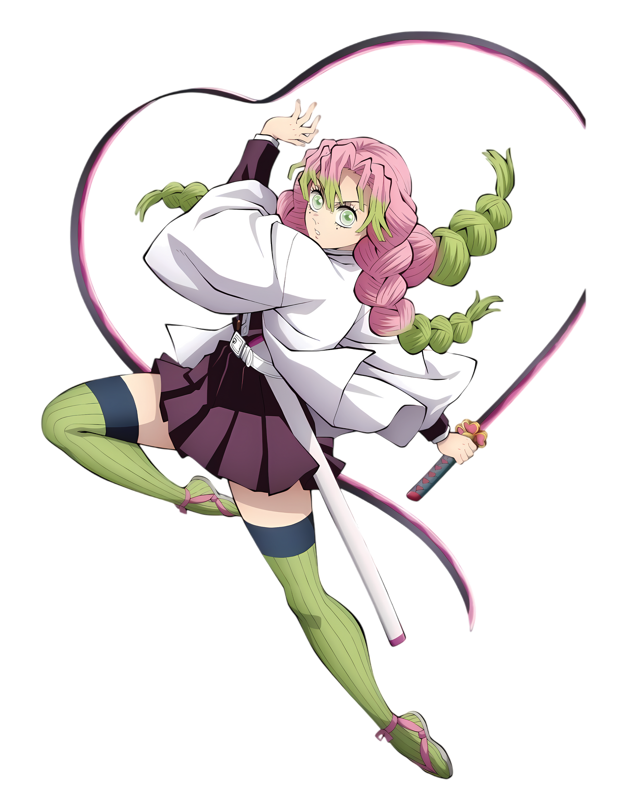 mitsuri kanroji render png by YOUR-DESIGNS on DeviantArt