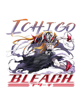 ichigo Kurosaki design in PNG