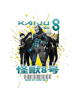Kaiju No 8 design in PNG