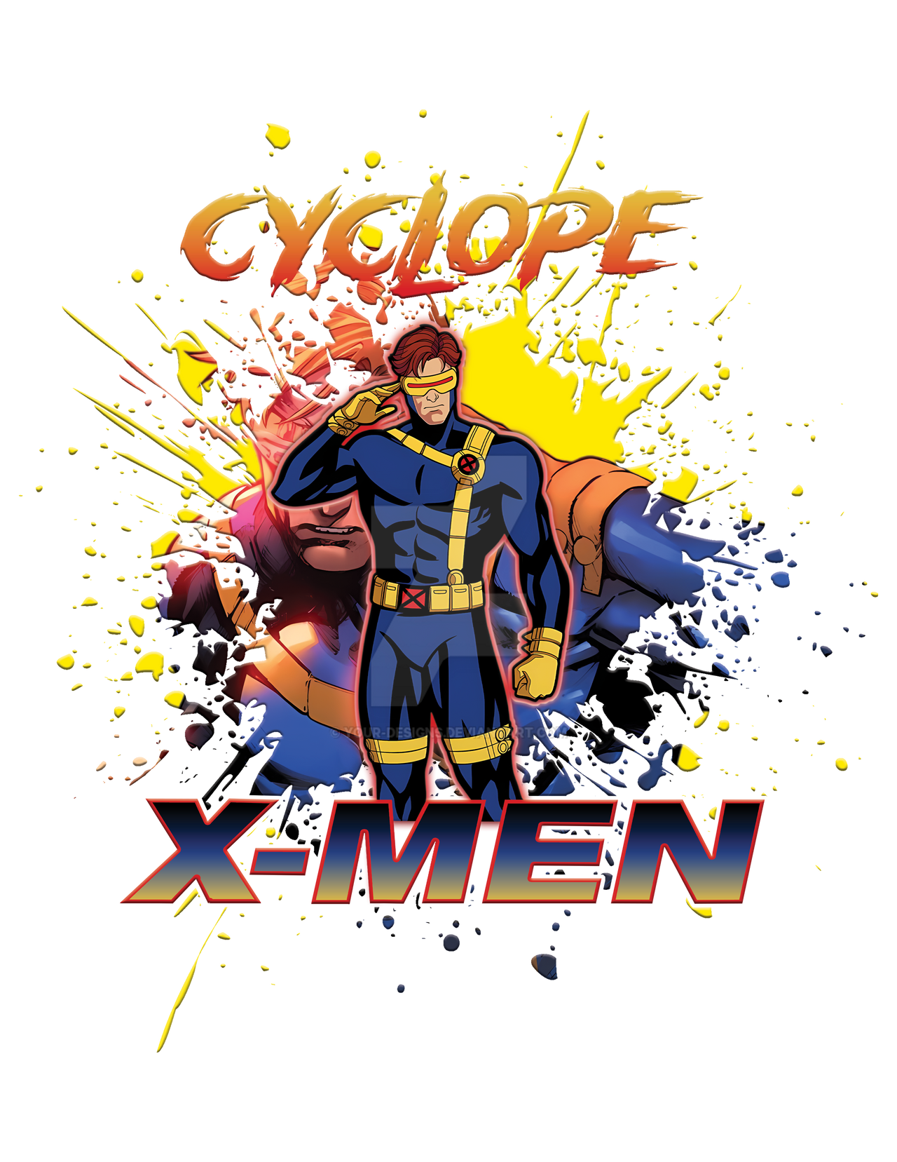 Cuclope Cyclope design in PNG by YOUR-DESIGNS on DeviantArt