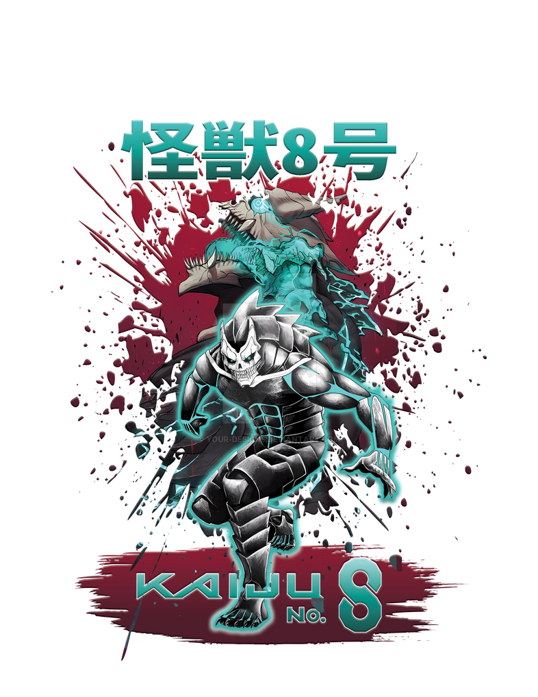 Kayiu Kaiju No 8 design in PNG Format by YOUR-DESIGNS on DeviantArt