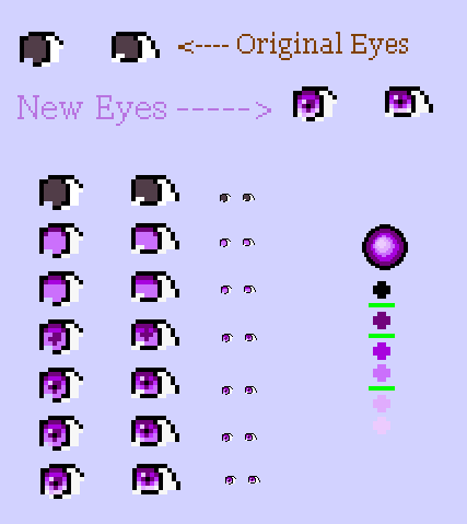 Pixel eye tutorial by Jackel-Hydi on DeviantArt