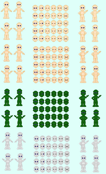 Base set 2 by Jackel-Hydi on DeviantArt
