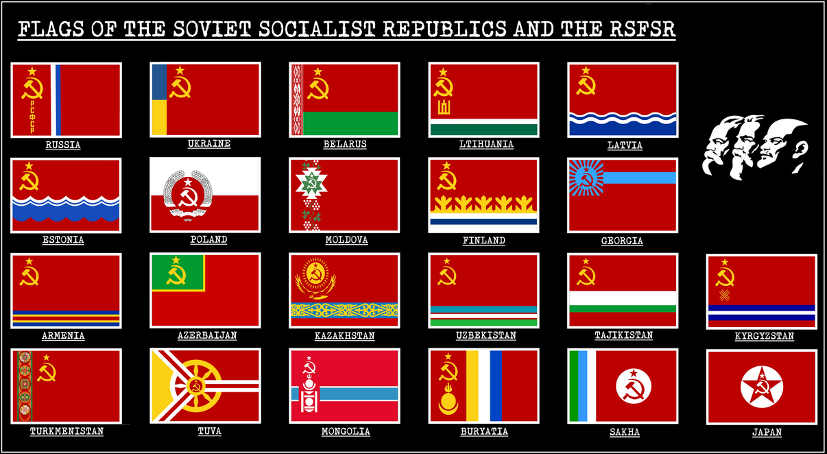 Ssr Flags Flags of an alternate USSR in 1979 - PT 3 by sudenNSK on DeviantArt