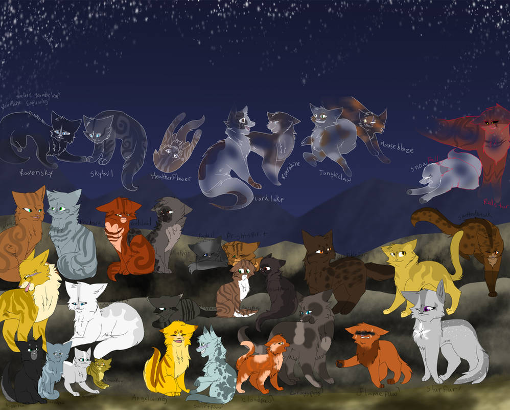 Meet WolfClan! by GalaxyBlues on DeviantArt