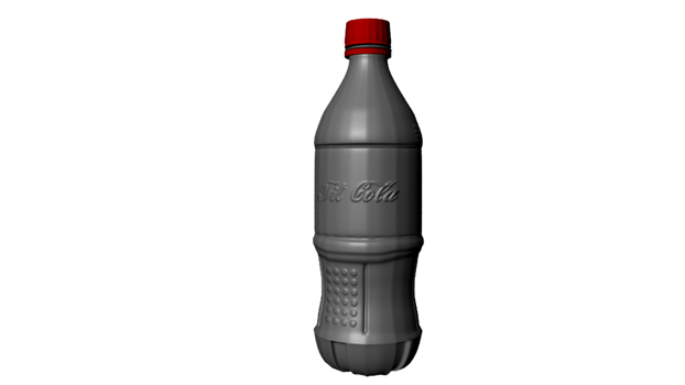 3d Cola bottle