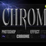 Chrome 3D Effect for Photoshop + 120 Shapes